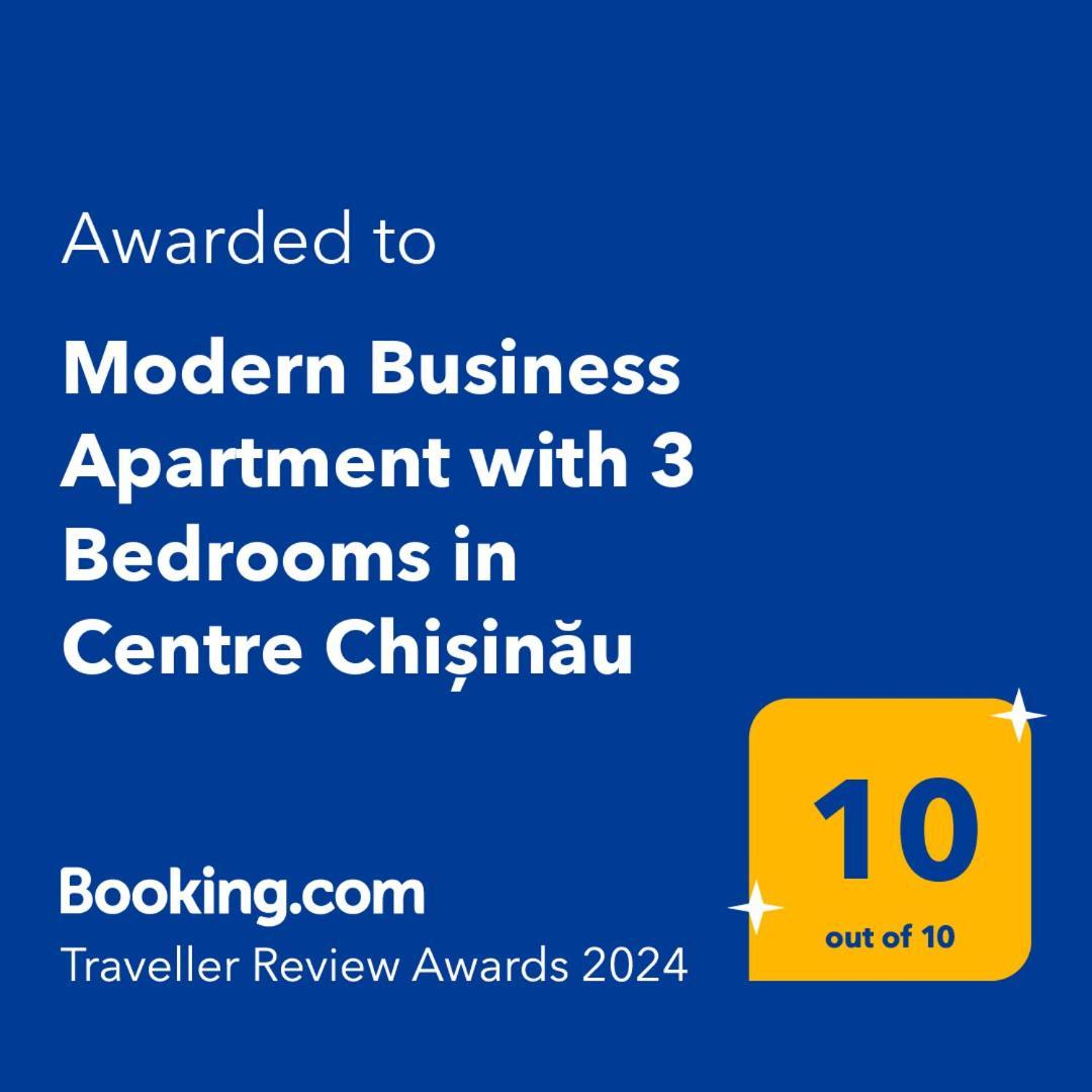 Apartment Rentnow Modern Business With 3 Bedrooms In Centre Chisinau